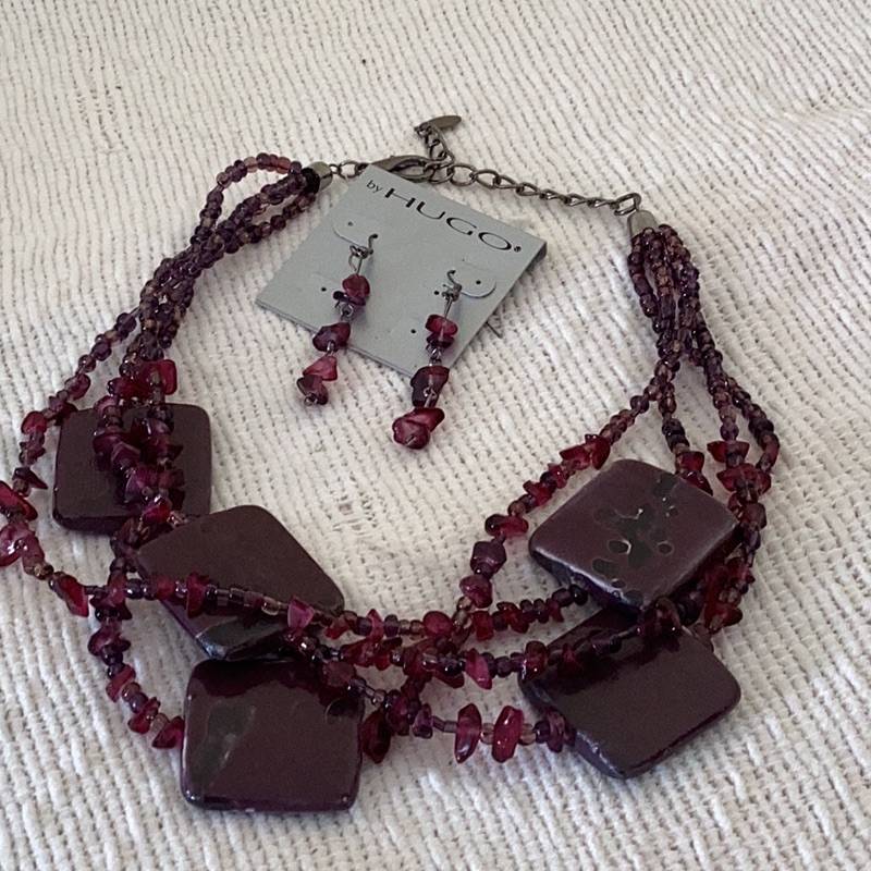 Hugo Necklace & Earrings